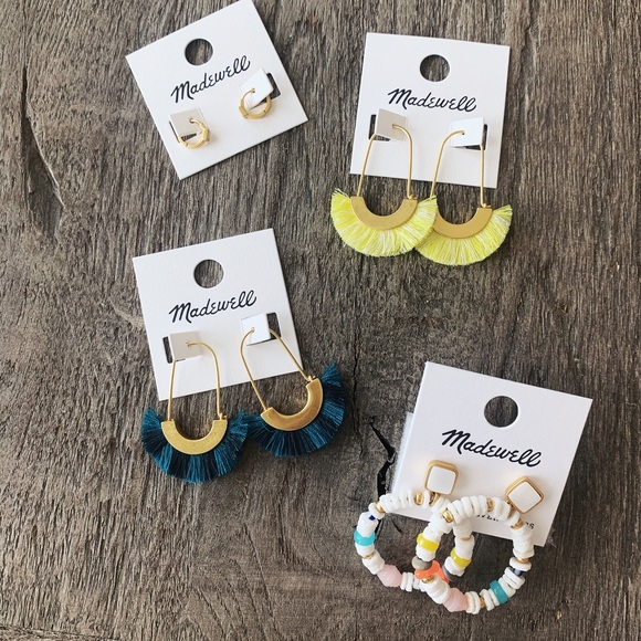 Bundle of 4 Brand New Madewell earrings! - Picture 2 of 16